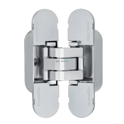 Петля Morelli скрытой установки с 3D-регулировкой 9540UN3D SC Мат хром