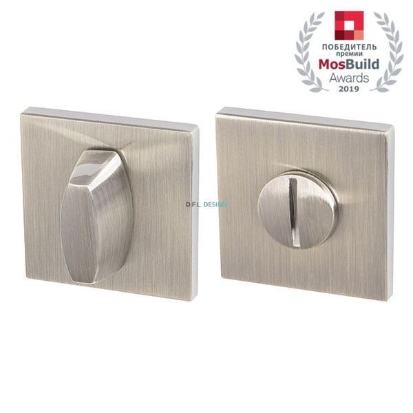 Ручка поворотная Morelli WC-BOLT BK6 USS SN-3 Матовый никель