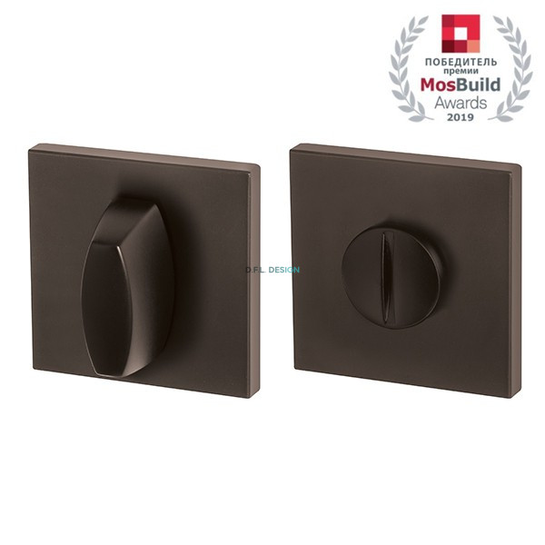 Ручка поворотная Morelli WC-BOLT BK6 USS BPVD-77 Вороненый никель
