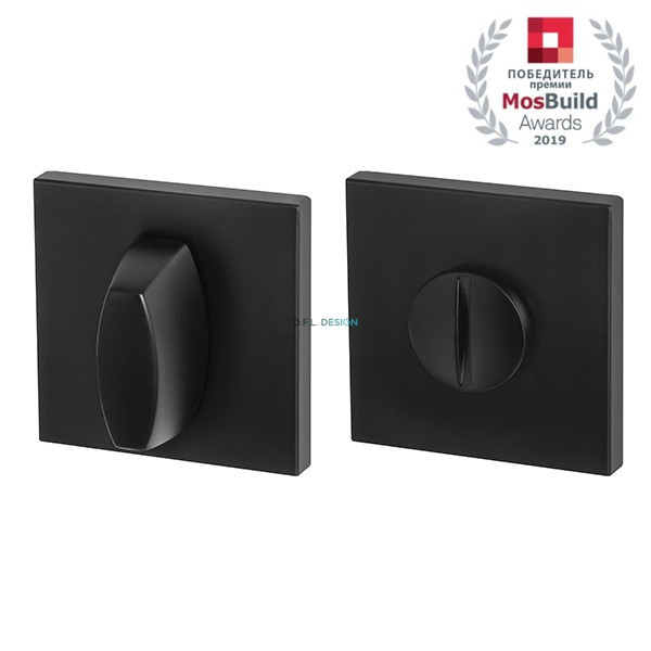 Ручка поворотная Morelli WC-BOLT BK6 USS BL-26 Черный