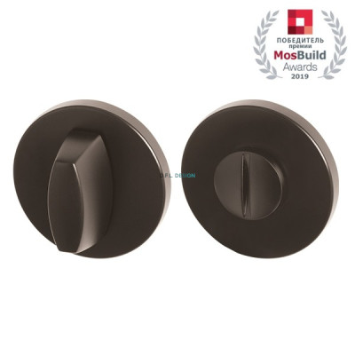 Ручка поворотная Morelli WC-BOLT BK6 URS BPVD-77 Вороненый никель