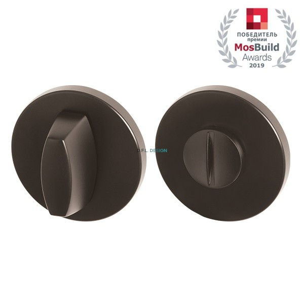 Ручка поворотная Morelli WC-BOLT BK6 URS BPVD-77 Вороненый никель