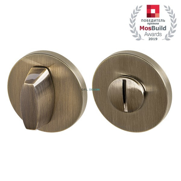 Ручка поворотная Morelli WC-BOLT BK6 URS AB-7 Бронза