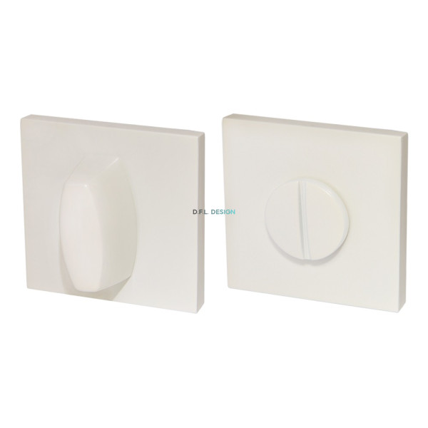 Ручка поворотная Morelli WC-BOLT BK6 USS WH-19 Белый