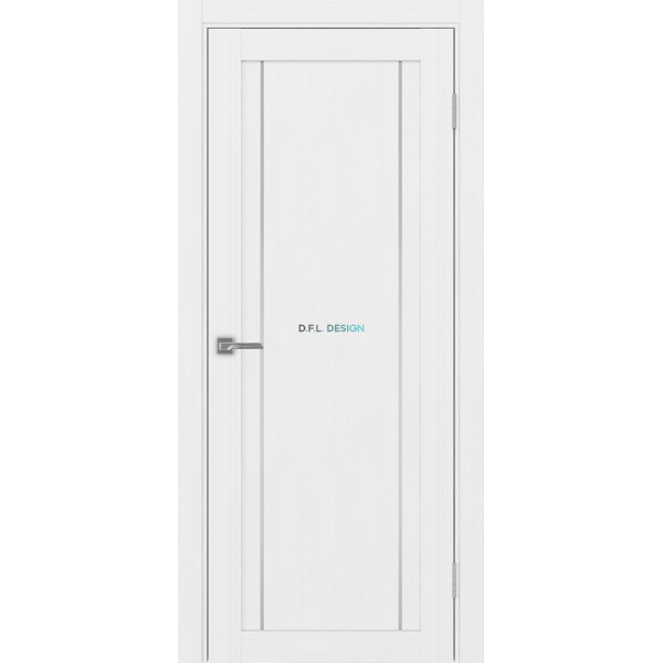 Дверь Optima Porte Турин 522AППSC.111 эко-шпон Белый Лёд