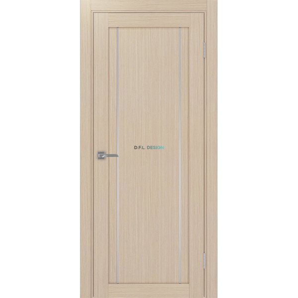 Дверь Optima Porte Турин 522AППSC.111 эко-шпон Дуб беленый FL