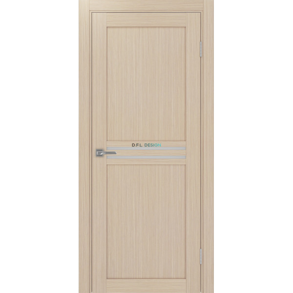 Дверь Optima Porte Турин 552.12 эко-шпон Дуб беленый FL