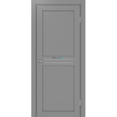 Дверь Optima Porte Турин 552.12 эко-шпон Серый