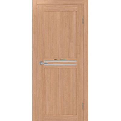 Дверь Optima Porte Турин 552.12 эко-шпон Ясень тёмный