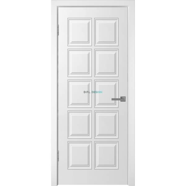 Дверь Wanmark НЕО-6 ДГ белая эмаль