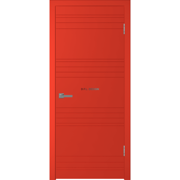 Дверь Wanmark Скай-6 ДГ Красный