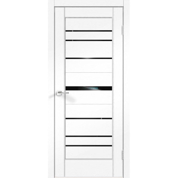 Дверь VellDoris SOFTTOUCH PREMIER 20 Ясень белый структурный со стеклом
