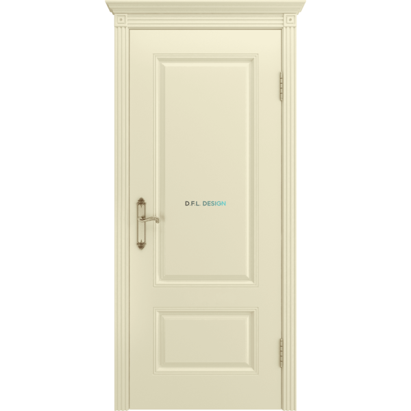 Дверь BP-Doors Аккорд В0 ДГ Слоновая кость без патины