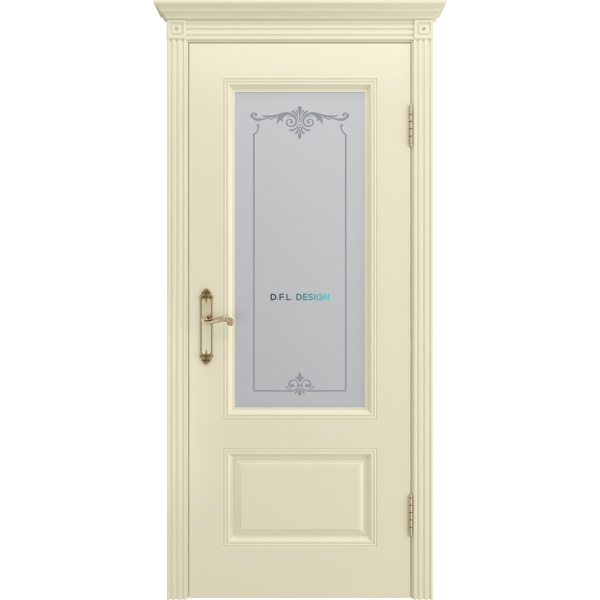 Дверь BP-Doors Аккорд В0 ДО Слоновая кость без патины
