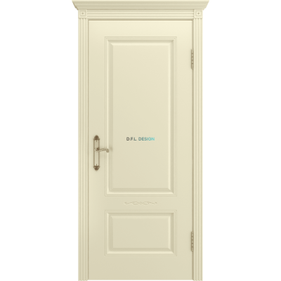 Дверь BP-Doors Аккорд В1 ДГ Слоновая кость без патины