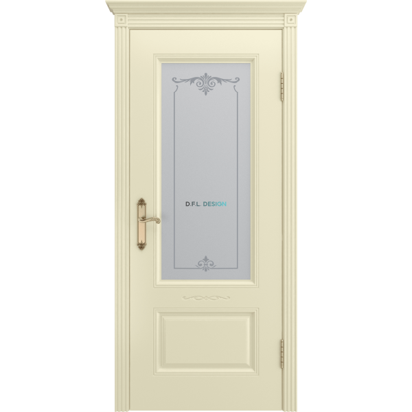 Дверь BP-Doors Аккорд В1 ДО1 Слоновая кость без патины