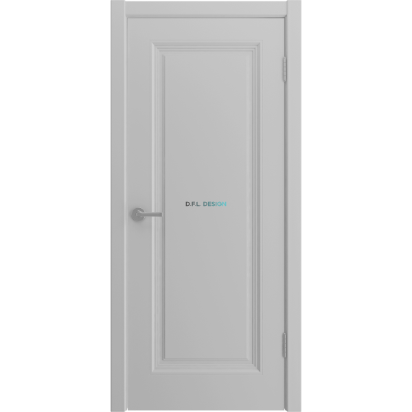 Дверь BP-Doors VISION-1 ДГ Светло-серый RAL 7047