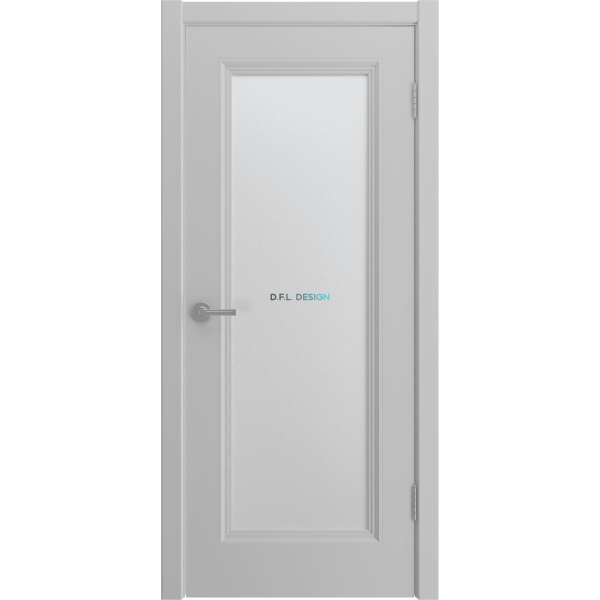 Дверь BP-Doors VISION-1 ДО Светло-серый RAL 7047