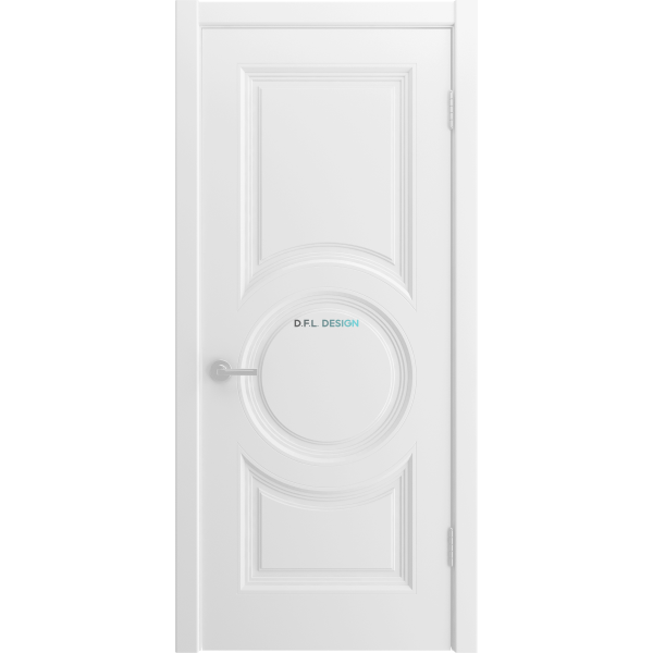 Дверь BP-Doors VISION-8 ДГ Белая эмаль