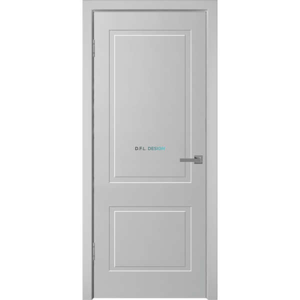 Дверь Wanmark Стефани-2 ДГ RAL 7047