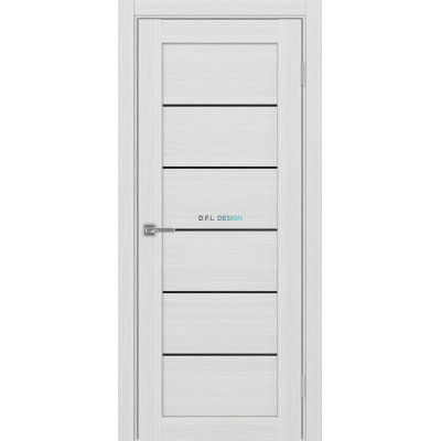 Дверь Optima Porte Парма 401 АППSB 1 эко-шпон Ясень серебристый