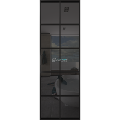 Дверь алюминиевая GABITEX 13 GREY│BLACK EDITION Дверь алюминиевая GABITEX 13 GREY│BLACK EDITION