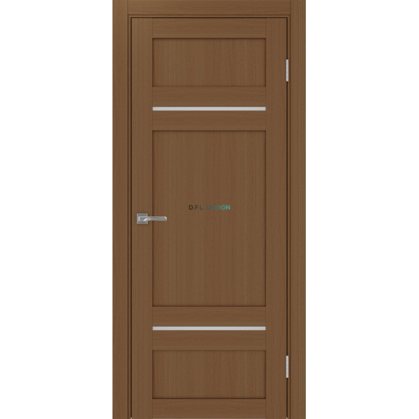Дверь Optima Porte Турин 532.12121 эко-шпон Орех NL