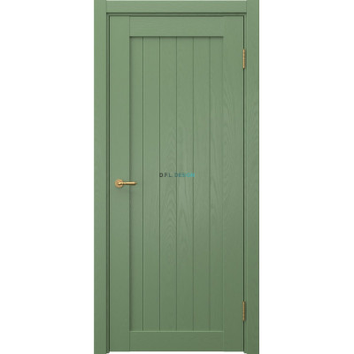 Дверь межкомнатная Eporta Vetus Loft 11.1 эмаль RAL 6011 по шпону ясеня