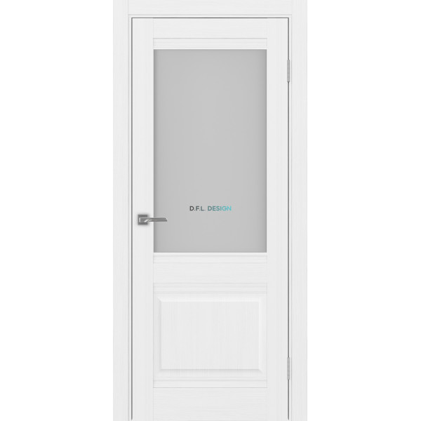 Дверь Optima Porte Тоскана 602U.21 эко-шпон Белый Лёд