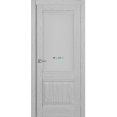 Дверь Optima Porte Тоскана 602U.21 эко-шпон Дуб серый FL