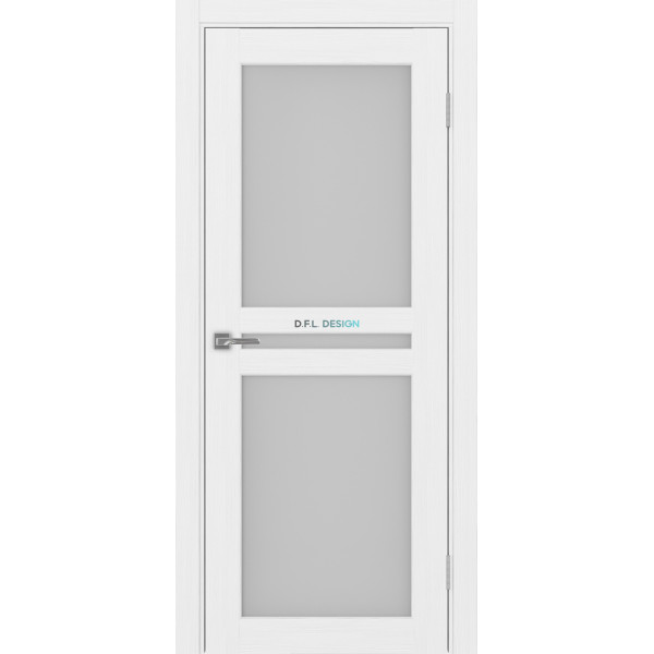 Дверь Optima Porte Парма 420.222 эко-шпон Белый лёд