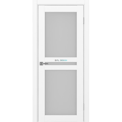Дверь Optima Porte Парма 420.222 эко-шпон Белый снежный