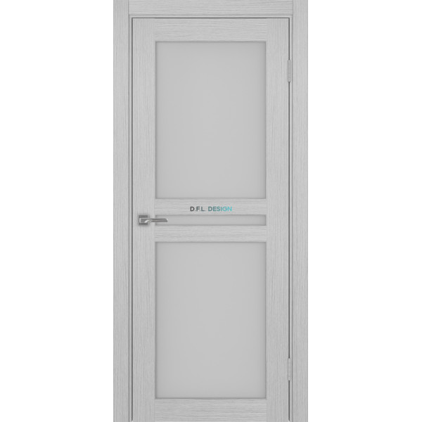 Дверь Optima Porte Парма 420.222 эко-шпон Дуб серый FL
