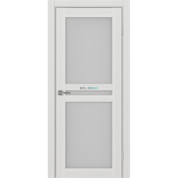 Дверь Optima Porte Парма 420.222 эко-шпон Ясень серебристый
