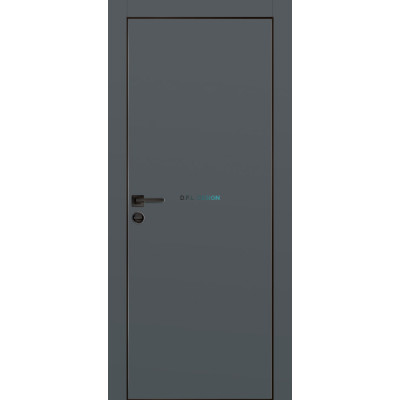 Дверь Profilo Porte PX-1 черная кромка Графит матовый купить