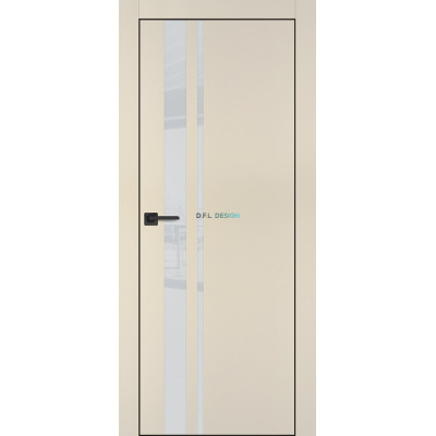 Дверь Profilo Porte PX-16 черная кромка Бежевый матовый купить
