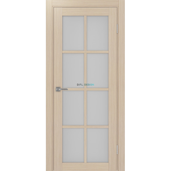 Дверь Optima Porte Турин 541.2222 эко-шпон Дуб беленый FL