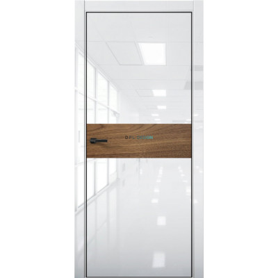 Дверь Aurum Doors Платина Pt 5 Crystal white