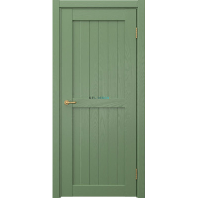 Дверь межкомнатная Eporta Vetus Loft 13.2 эмаль RAL 6011 по шпону ясеня
