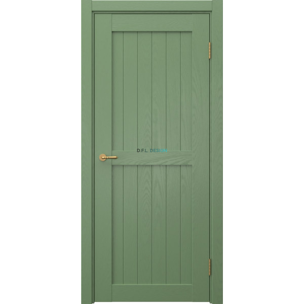 Дверь межкомнатная Eporta Vetus Loft 13.2 эмаль RAL 6011 по шпону ясеня