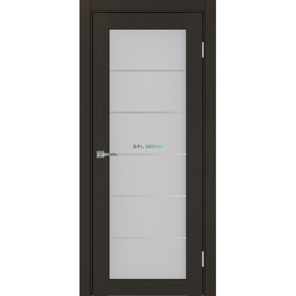Дверь Optima Porte Парма 401 АССSC 2 эко-шпон Венге FL