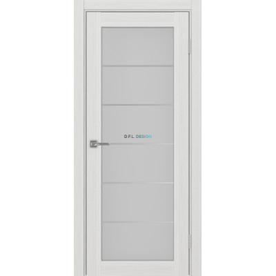 Дверь Optima Porte Парма 401 АССSC 2 эко-шпон Ясень серебристый Дверь Optima Porte Парма 401 АССSC 2 эко-шпон Ясень серебристый