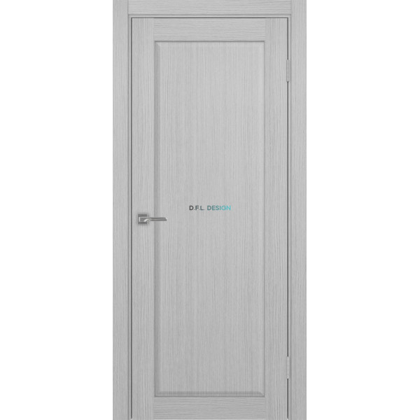 Дверь Optima Porte Сицилия 701.1 эко-шпон Дуб серый