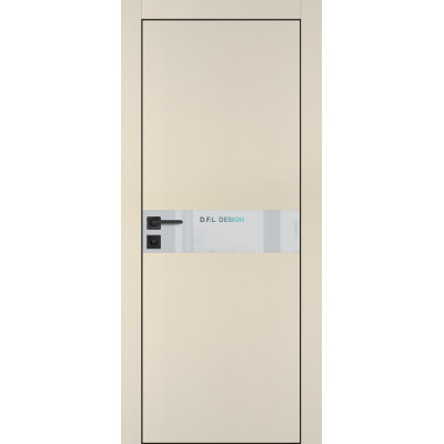 Дверь Profilo Porte PX-13 черная кромка Бежевый матовый купить
