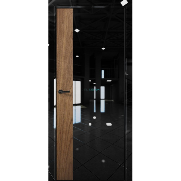 Дверь Aurum Doors Платина Pt 6 Crystall Blac