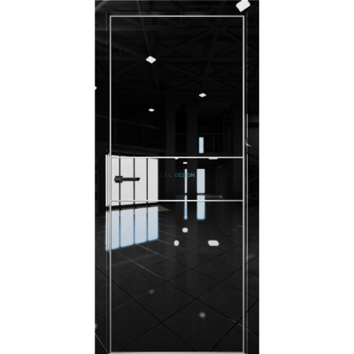 Дверь Aurum Doors Платина Pt 3 Crystall Black