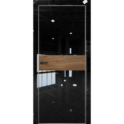 Дверь Aurum Doors Платина Pt 5 Crystall Black