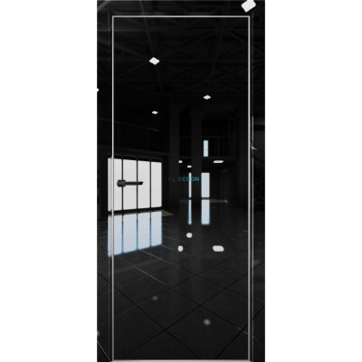 Дверь Aurum Doors Платина Pt 1 Crystall Black