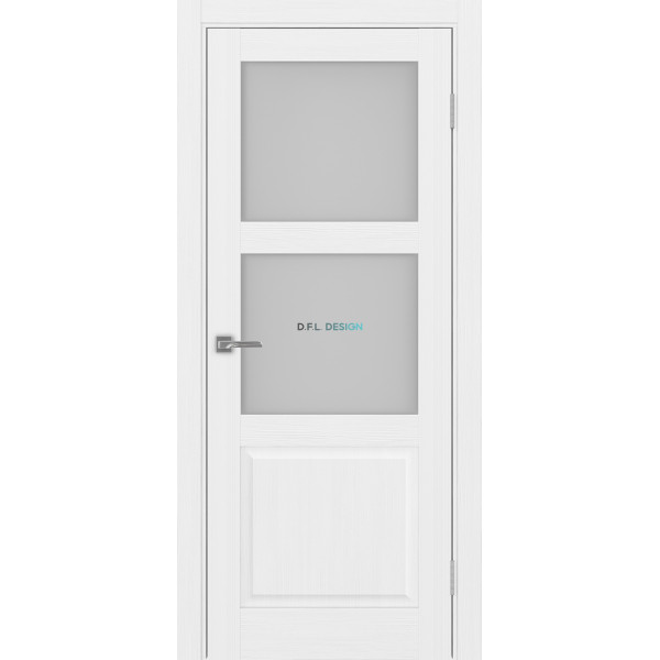 Дверь Optima Porte Тоскана 630.221 эко-шпон Белый Лёд