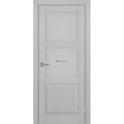 Дверь Optima Porte Тоскана 630.221 эко-шпон Дуб серый FL